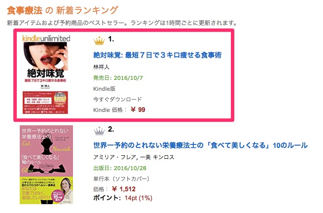 アマゾンランキング